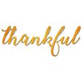 Pulvinar 30 x 12 in. Thankful Plasma Metal Sign PU1127213